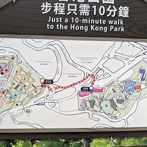 Map signboard