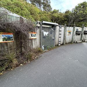 Signage about Predator-proof Fence