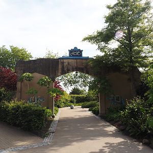 Entrance gate to the Asian section, 2024-06-30