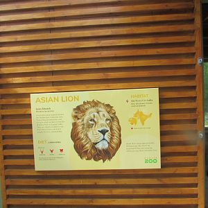 Dublin Zoo - Informative sign