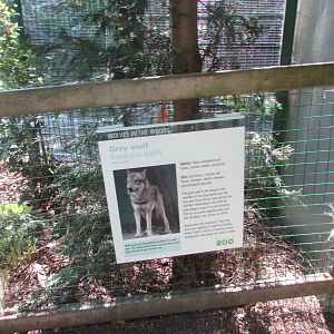 Dublin Zoo - Informative sign