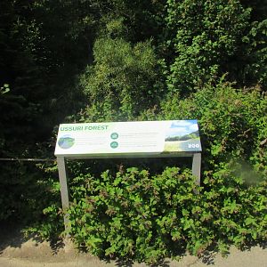 Dublin Zoo - Informative sign