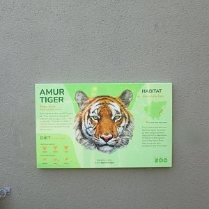 Dublin Zoo - Informative sign