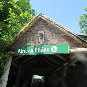 Dublin Zoo - Entrance to African Plains