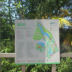 Dublin Zoo - Map