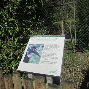 Dublin Zoo - Informative sign