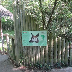 Dublin Zoo - Informative sign