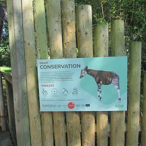 Dublin Zoo - Informative sign