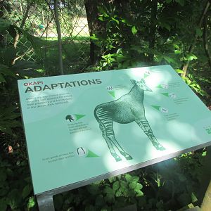 Dublin Zoo - Informative sign