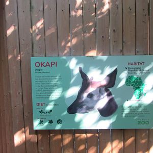 Dublin Zoo - Informative sign