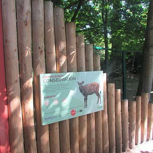 Dublin Zoo - Informative sign