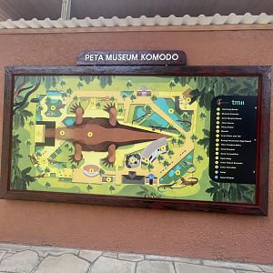 park map - museum komodo