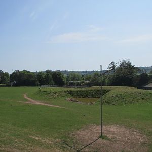 Fota Wildlife Park - View from the African savanna lookout
