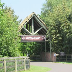 Fota Wildlife Park - Asian Sanctuary entrance