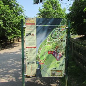 Fota Wildlife Park - Map