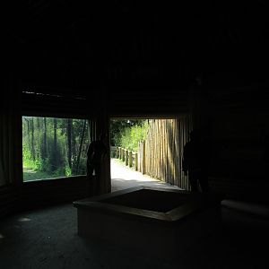 Fota Wildlife Park - Part of the Sumatran tiger exhibit