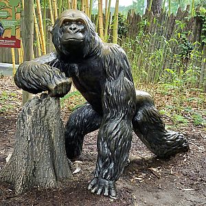 Gorilla Sculpture - Riverbanks Zoo