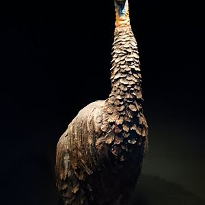 Elephant bird statue