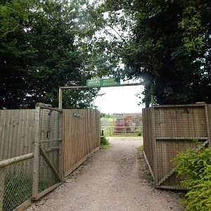 Entrance to Higher Meadow area 060625