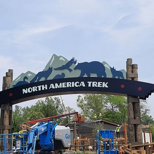 North America Trek Entrance Arch