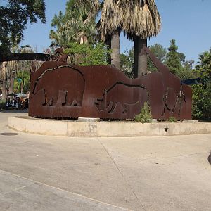 Animal Artwork (Children's Zoo Entrance)