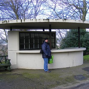 Tecton kiosk at Dudley Zoo, 12 February 2010