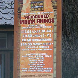News of Indian rhinos arriving at West Midland Safari Park, 13 February 201
