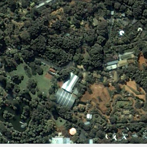 Satellite aerial of Perth Zoo from 22 September 2000