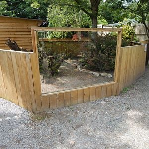Long-nosed potoroo enclosure 060625