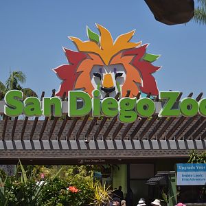 Zoo Entrance Signage