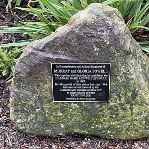 Founders of Hamilton Zoo (Plaque)