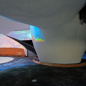 Ocean Pavilion - Into The Depths Exhibit Backside