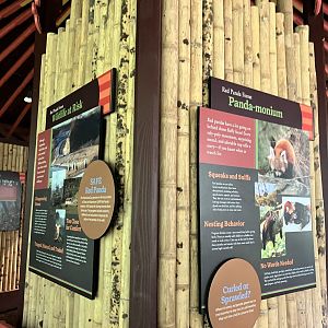 Red Panda Forest - Signage