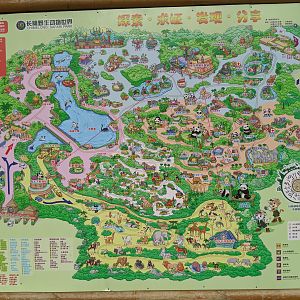 Chimelong Safari Park map