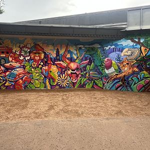 Zoo onsite mural