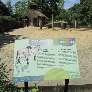 Jardin des Plantes de Paris - Signage for Takhi