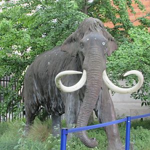 Jardin des Plantes de Paris - Mammoth statue