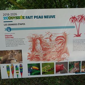 Future French Guiana expansion sign -Zoodyssée (2025)