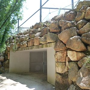 Entrance to the mountain aviary -Zoodyssée (2025)