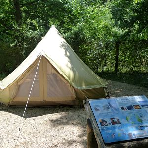 Polar research tent -Zoodyssée (2025)