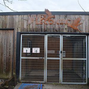 Entry to lorikeet aviary
