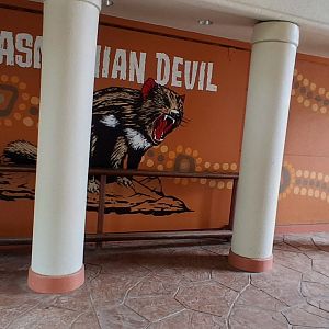 No more Tasmania devil exhibit in tembo trail exhibit at the toledo zoo ?
