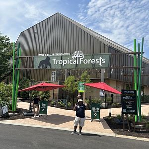 Tropical Forests- entrance sign