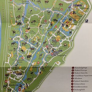 Zoo Map - 2003