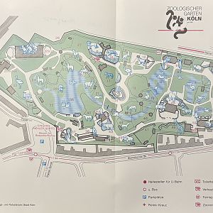 Zoo Map - 1998