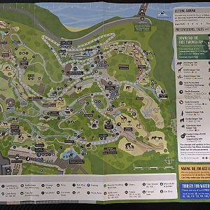 Taronga Zoo Map - July 2025