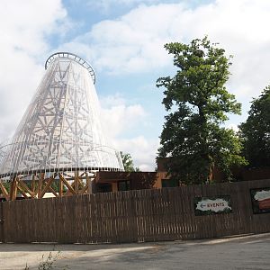 New entrance under construction, 2025-07-12