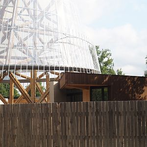 New entrance under construction, 2025-07-12