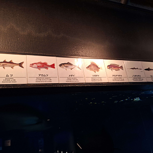 Signage example - deep sea tanks