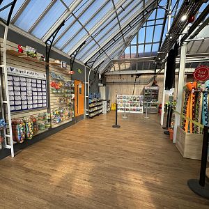 Gift Shop Interior at Tropical World (October 2024)